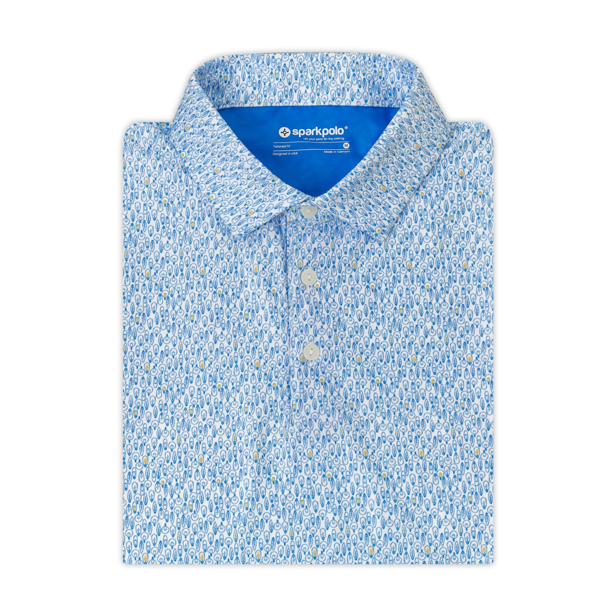 Bright Grid Power & Utilities polo, men's, view 1