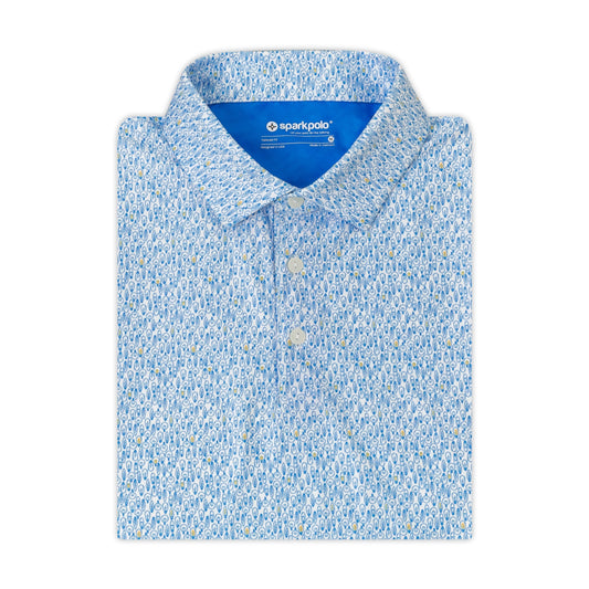 Bright Grid Power & Utilities polo, men's, view 1